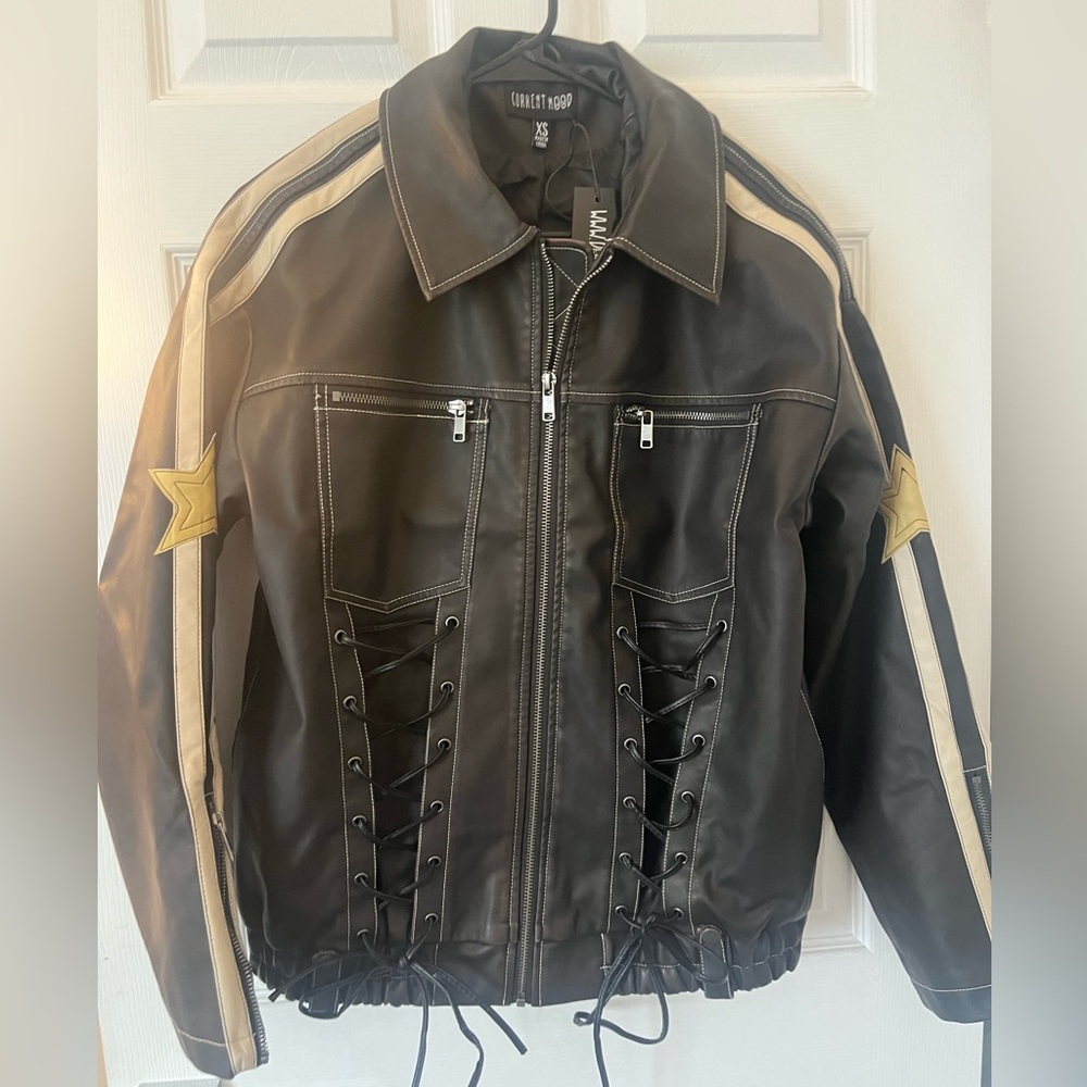 Women’s extra small dolls, kill leather jacket
